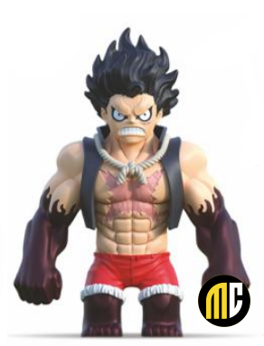 ONE PIECE - Luffy "Snakeman" - Figurine Elastikorps 23cm