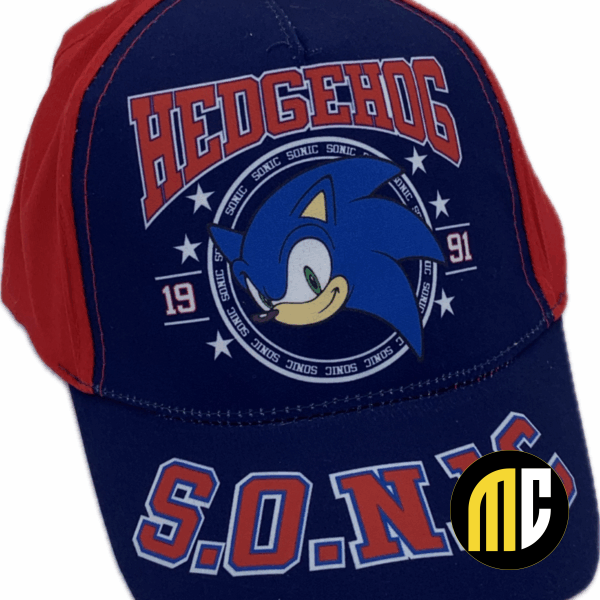 SONIC - Sonic 1991 - Casquette Rouge Enfant 52cm