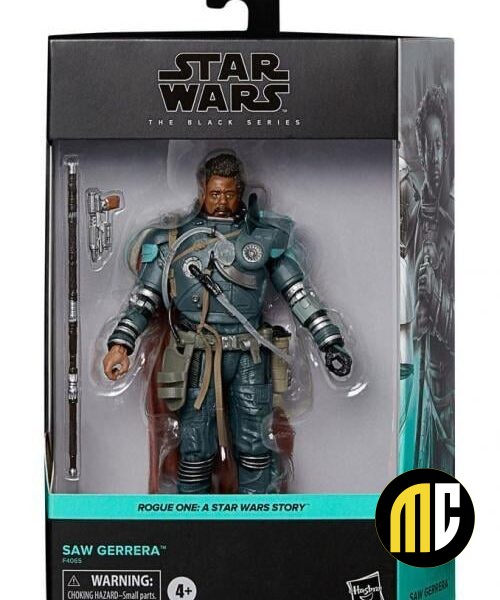 STAR WARS - Saw Gerrera - Figurine Black series Deluxe 2023 15cm