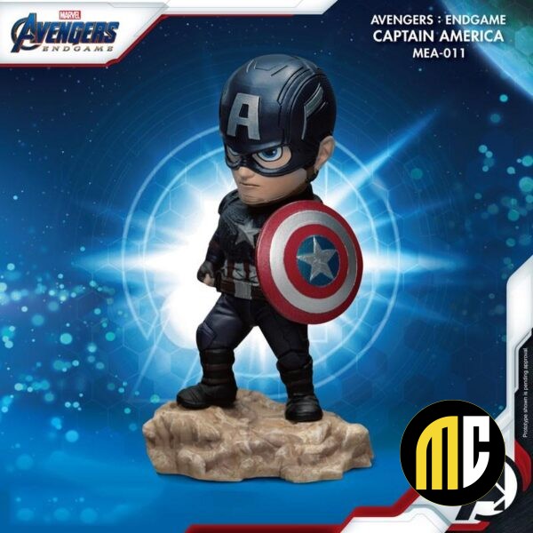 MARVEL - Figurine Avengers Captain America - Mini Egg Attack - 10cm