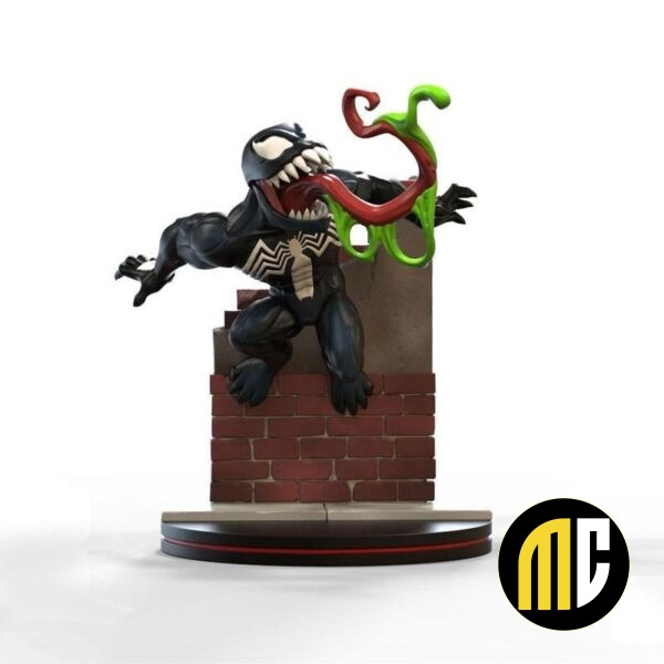 MARVEL - Q-Fig 10 cm - Venom Diorama 4D