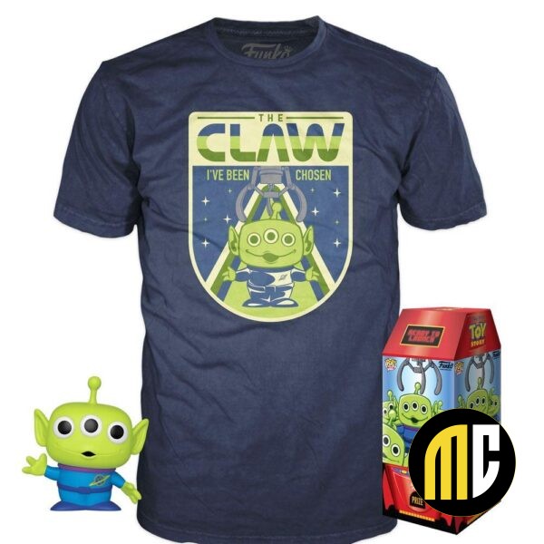 TOY STORY - POP! & Tee Set - The Claw (L)
