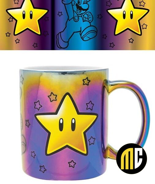 SUPER MARIO - Star Power - Mug métallique 315ml