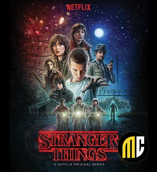 STRANGER THINGS - One Sheet - Impression encadrée 30x40cm