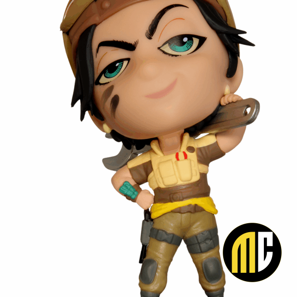 SIX COLLECTION Series 5 - Figurine Gridlock Chibi (Officielle Ubisoft)