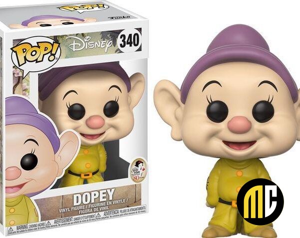 DISNEY - Snow White - POP N° 340 - Dopey
