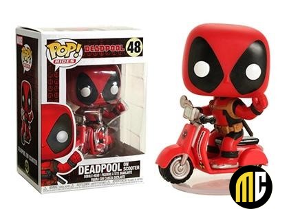 DEADPOOL - Pop Rides N° 48 - Deadpool on Scooter