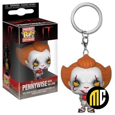 Pocket Pop Keychains : IT - Pennywise with Red Ballon