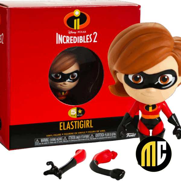DISNEY - 5 Star Vinyl Figure 8 cm - Incredible 2 - Elastigirl