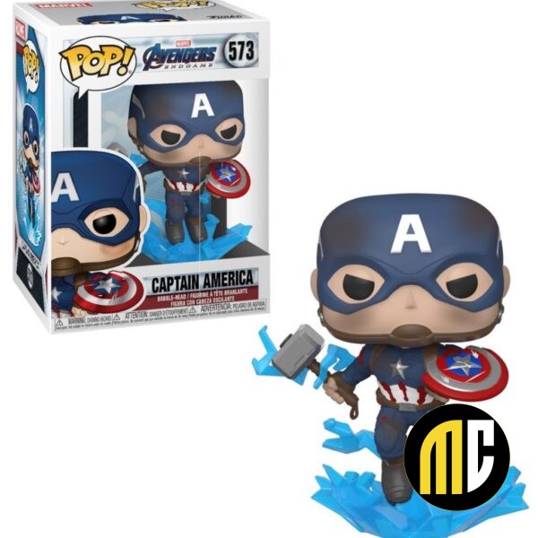MARVEL - POP N° 573 - Endgame - Captain America & Mjolnir