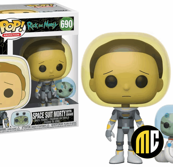 RICK & MORTY - POP N° 690 - Space Suit Morty w/Snake