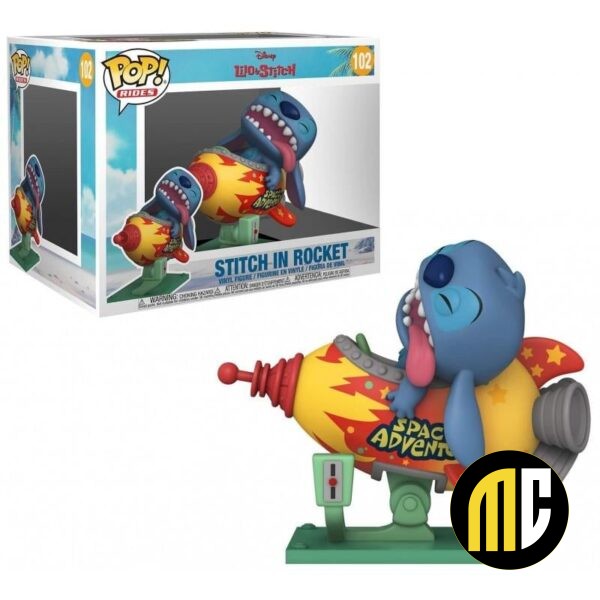 LILO & STITCH - Pop Rides Super DLX N° 102 - Stitch in Rocket