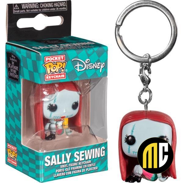 NIGHTMARE BEFORE CHRISTMAS - Pocket Pop Keychains - Sally Sewing