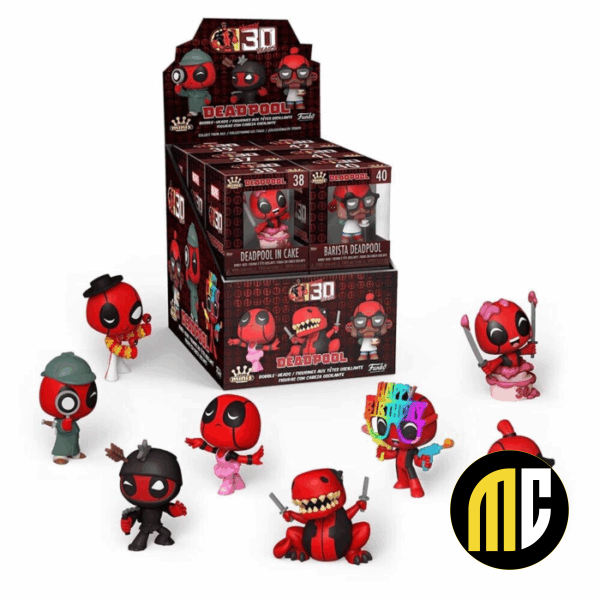 MARVEL - Deadpool - Vinyl Figures (BOX 12 Figurines)