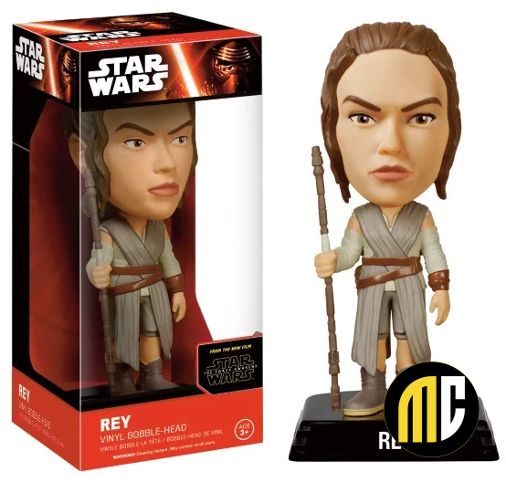 STAR WARS 7 - Wacky Wobbler - Rey - 16cm