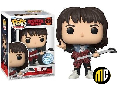 STRANGER THINGS - POP TV N° 1250 - Eddie avec Guitare