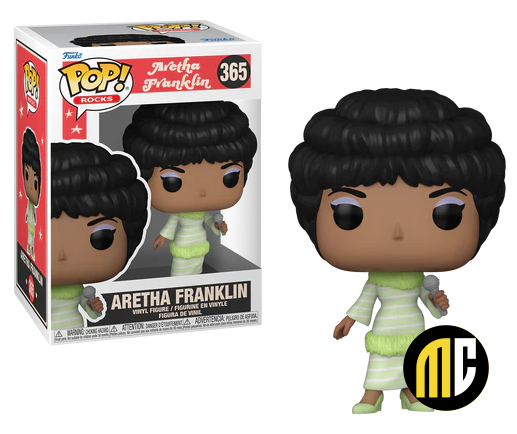 MUSIC - POP Rocks N° 365 - Aretha Franklin (Green Dress)
