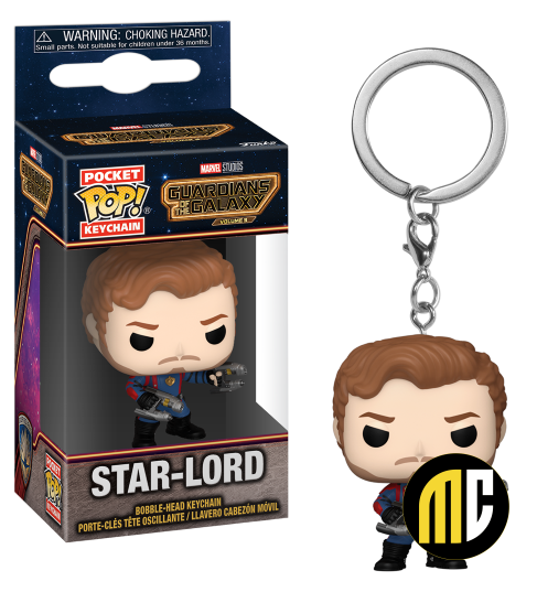 LES GARDIENS DE LA GALAXIE 3 - Pocket Pop Keychains - Star-Lord