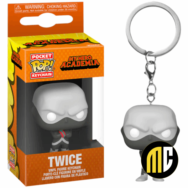 MY HERO ACADEMIA - Pocket Pop Keychains - Twice (Hideout)