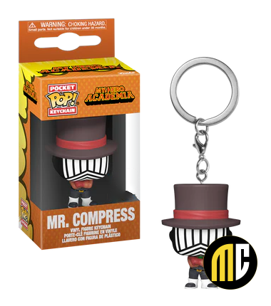 MY HERO ACADEMIA - Pocket Pop Keychains - Compress (Hideout)
