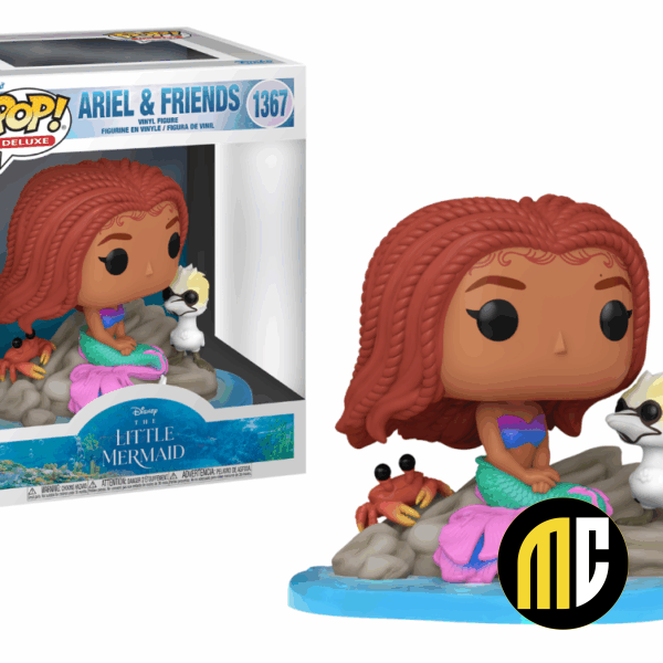 LA PETITE SIRENE "LIVE ACTION" - POP Deluxe N° 1367 - Ariel & Amis