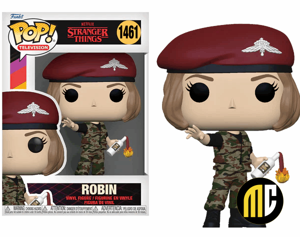 STRANGER THINGS S4 - POP TV N° 1461 - Chasseur Robin avec Cocktail