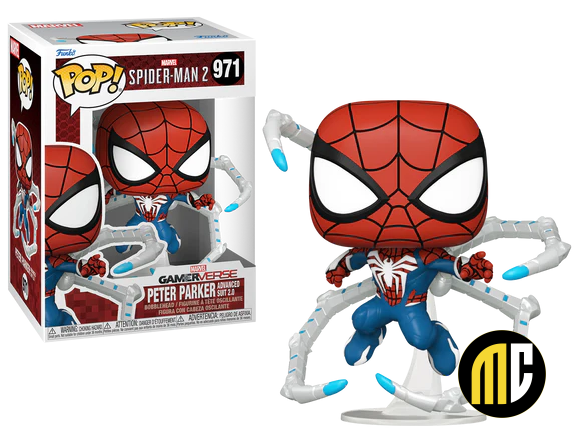 SPIDER-MAN 2 - POP Games N° 971 - Peter Parker (Advanced Suit 2.0)