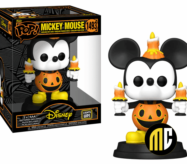DISNEY - POP Super N° 1493 - Mickey Halloween (Lights up !)