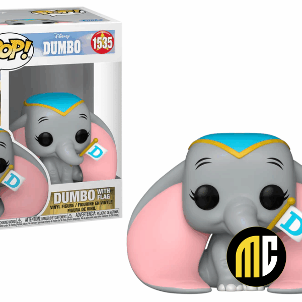 DUMBO - POP Disney N° 1535 - Dumbo avec drapeau