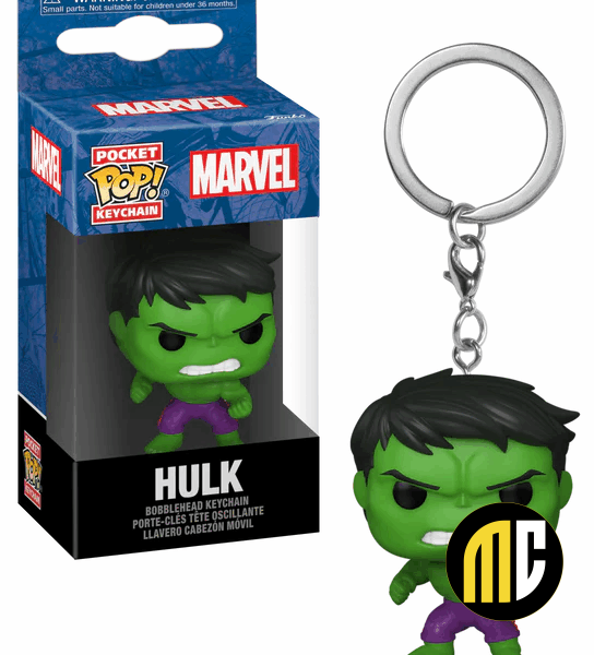 MARVEL NEW CLASSICS - Pocket Pop Keychains - Hulk