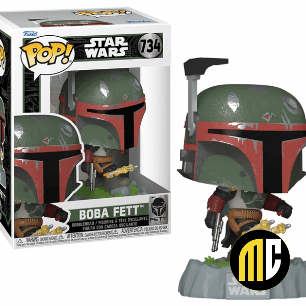 STAR WARS FETT LEGACY - POP Star Wars N° 734 - Boba Fett avec Rockets