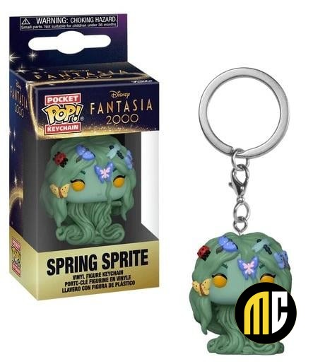 FANTASIA 2000 - Pocket Pop Keychains - Spring Sprite