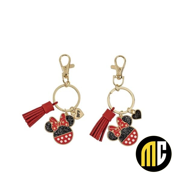 MINNIE - Set de 2 Portes-Clé BFF en Métal