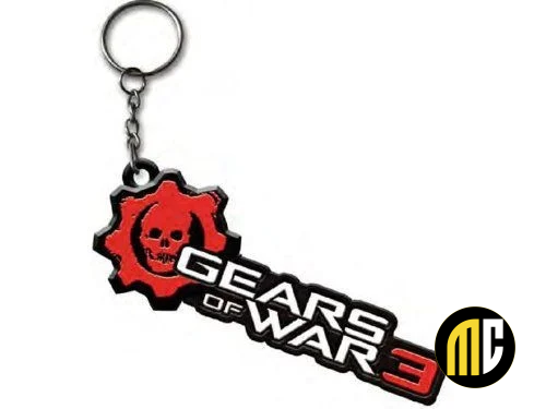 GEARS OF WAR 3 - Metal Key Chain Logo