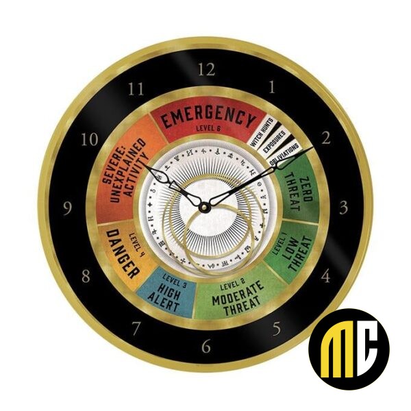 WIZARDING WORLD - Emergency - Horloge en plastique diamètre 25cm