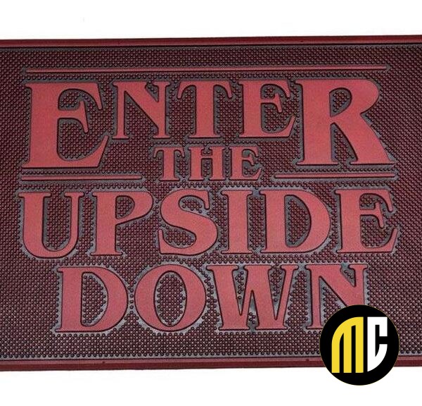 STRANGER THINGS - Upside Down - Paillasson caoutchouc '40x60cm'