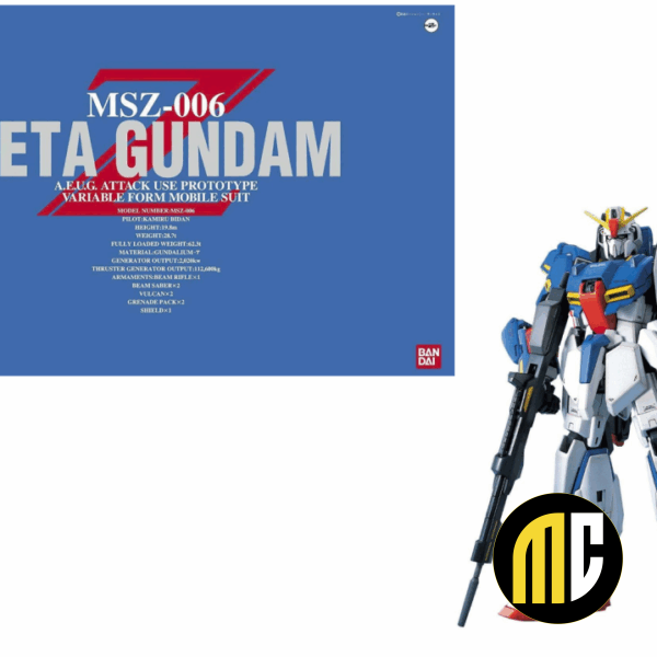 GUNDAM - Model Kit - Perfect Grade - Zeta MSZ-006 - 1/60
