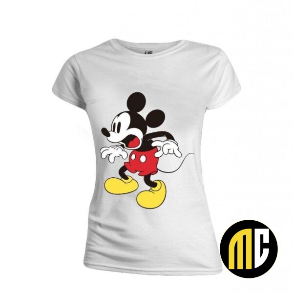 DISNEY - T-Shirt - Mickey Mouse Shocking Face - GIRL (S)