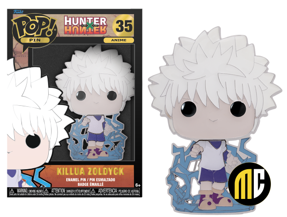 HUNTER X HUNTER - Pop Large Enamel Pin N° 35 - Killua Chase Group
