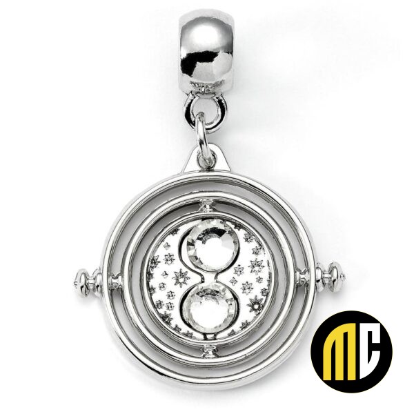 HARRY POTTER - Retourneur de Temps - Charme Pendentif Argenté
