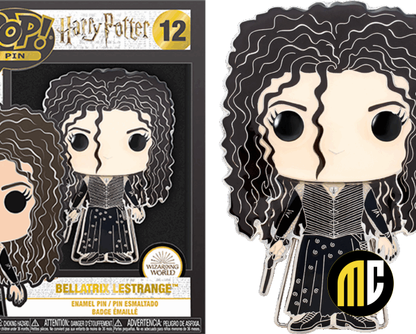 HARRY POTTER - Pop Large Enamel Pin N° 12 - Bellatrix Lestrange