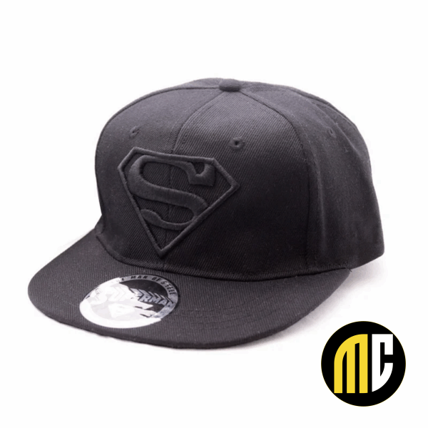 SUPERMAN - Casquette DC Comics Logo - Black/Black