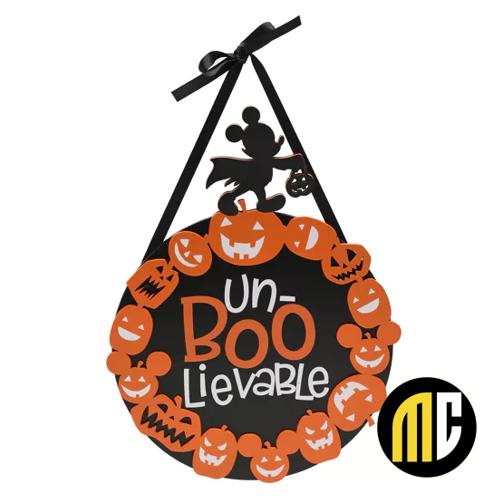 MICKEY - Halloween - Plaque Décorative