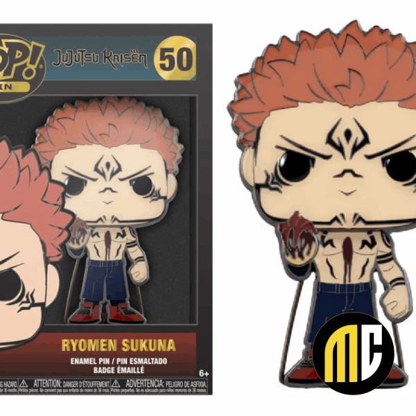 JUJUTSU KAISEN - Pop Large Enamel Pin N° 50 - Sukuna