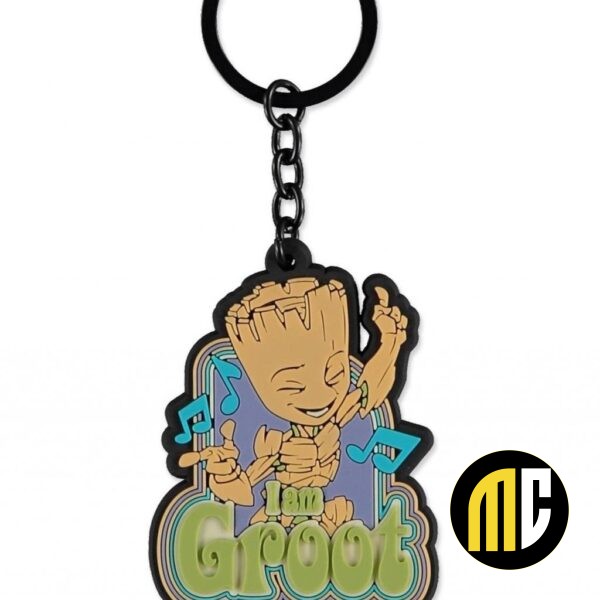 MARVEL - Groot - Porte-clés en Caoutchouc