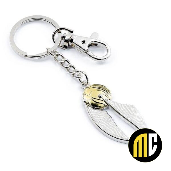 HARRY POTTER - Golden Snitch - Porte-clés plaqué argent