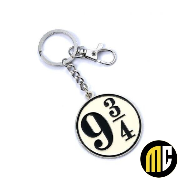 HARRY POTTER - Platform 9 3/4 - Porté-clés plaqué argent