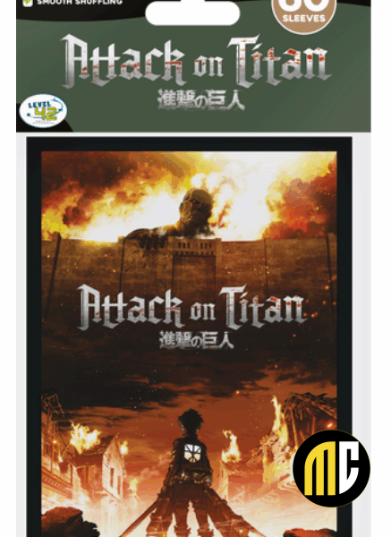 L'ATTAQUE DES TITANS - Wall - Protège-cartes Taille Normale (66x91mm)