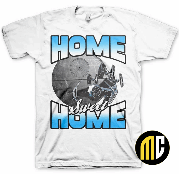 STAR WARS - T-Shirt Home Sweet Home - White (S)