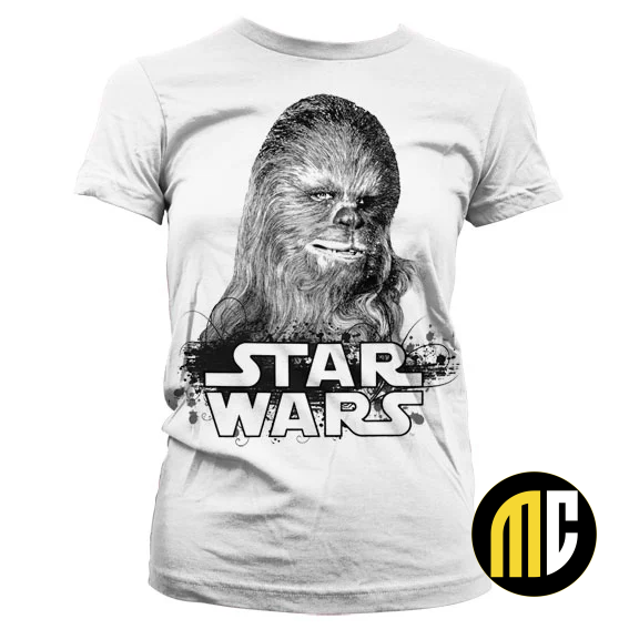STAR WARS - T-Shirt Chewbacca - GIRLY (L)